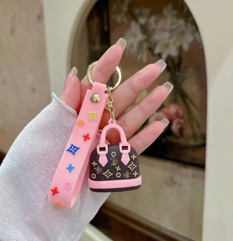 Mini Purse Handbag Keychain