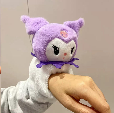 Kuromi Plushy Hand Wrap Toy / Pillow (Sanrio Soft Toy)