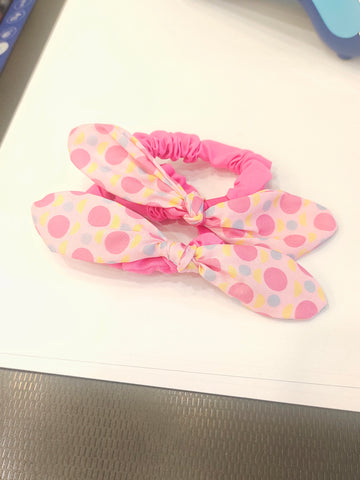 Kids Printed Scrunchies with Bows