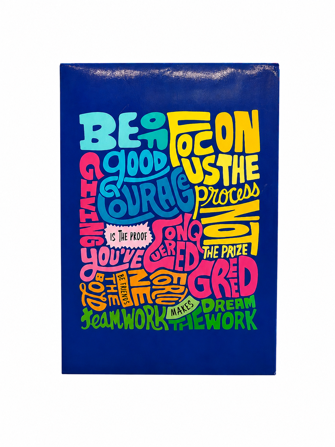 Aesthetic Personal Notebook 'You Can Do It' (A5 size, with Bookmark)