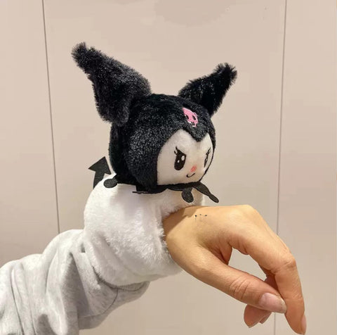 Kuromi Plushy Hand Wrap Toy / Pillow (Sanrio Soft Toy)