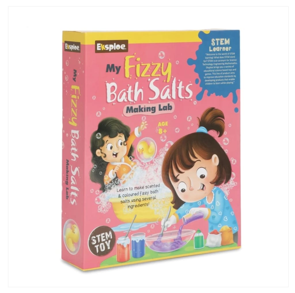 Fizzy Bath Salts Making DIY Kit | STEM Learning Games