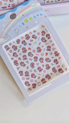 Glow in the Dark Nail Stickers