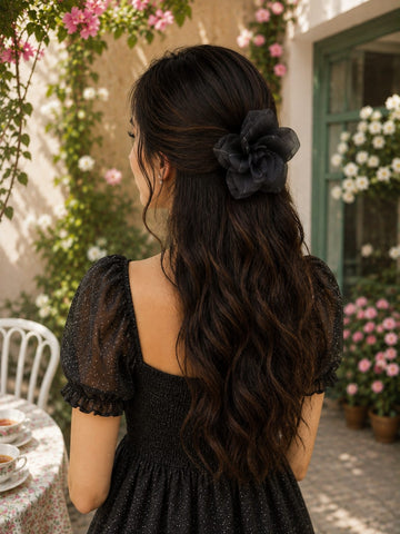 Flowery Hair Clips