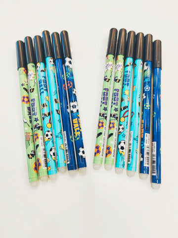 Football Themed Erasable Pens Pack