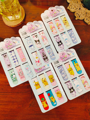 Magnetic Bookmarks - Sanrio, Space, Frozen,
