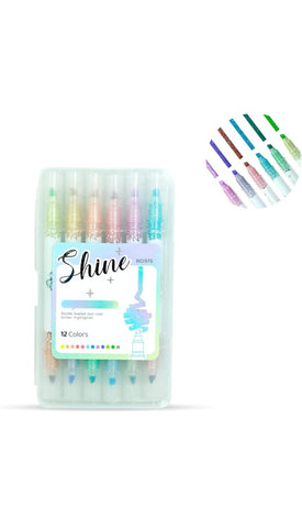 Shine Glittery Highlighters Pack