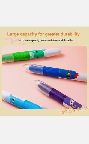 Silky Twistable Washable Crayons Pack ( 10 pcs pack)
