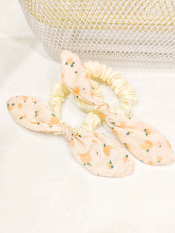 Kids Printed Scrunchies with Bows