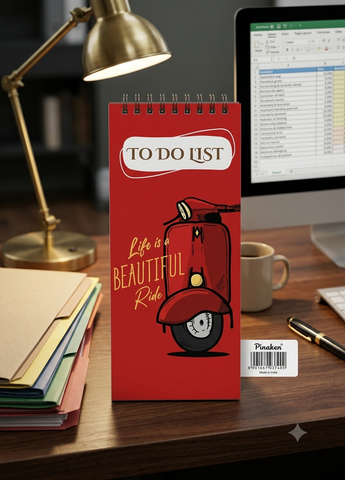 To Do List Spiral Sleek Notepads