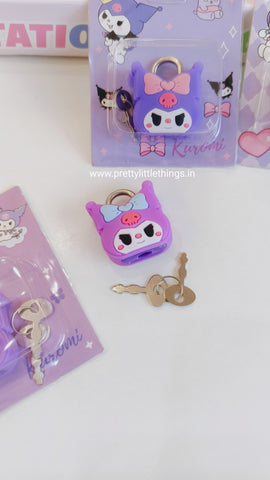 Kuromi Theme Mini Lock
