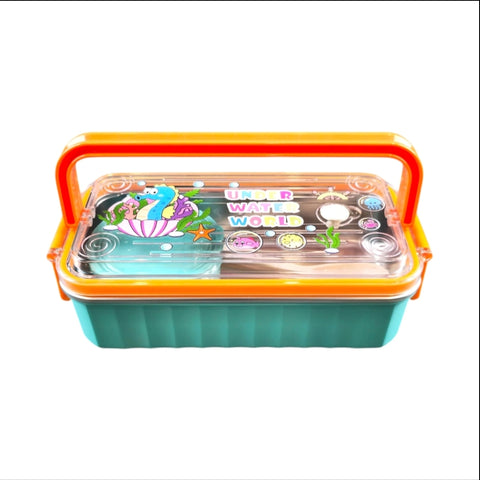 Kids Fun Print Steel Tiffins (650 ml)