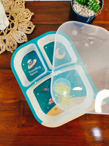 Dino Dinner Plate for Kids