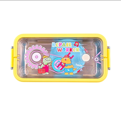 Kids Fun Print Steel Tiffins (650 ml)