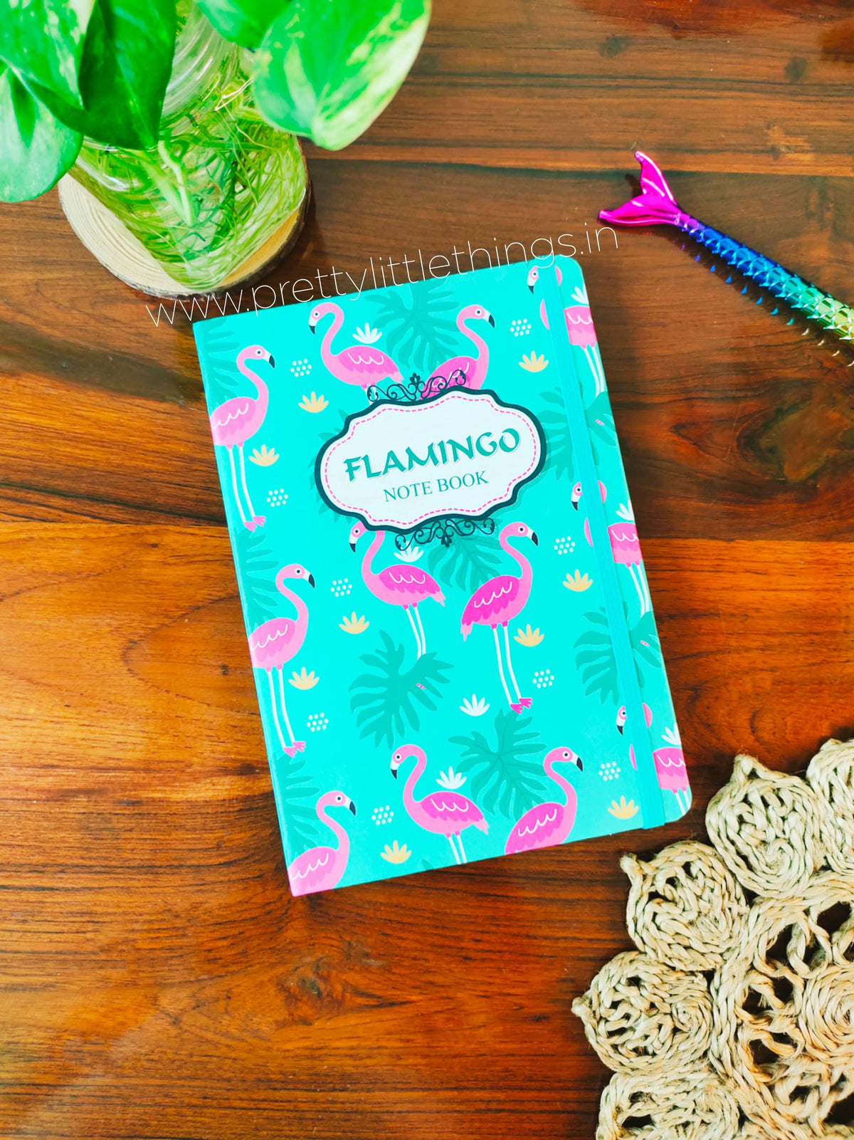 Flamingo Theme Designer Cover Notebooks A5
