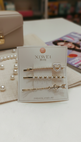 Pearl Hair Clips