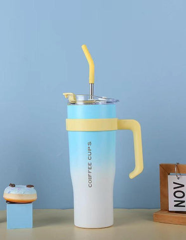 Ombre Shade Stanley Cup Style Insulated Tumblers
