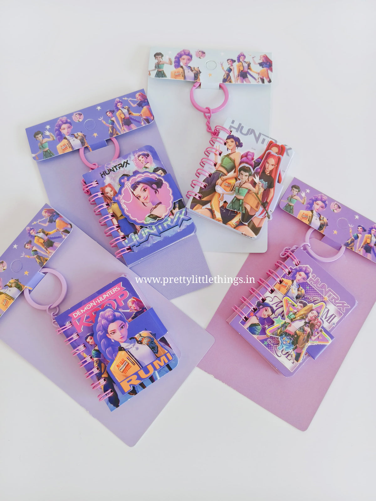 K POP Demon Hunters Mini Keychain Diaries