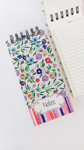 Things To Do Spiral Long Notepads
