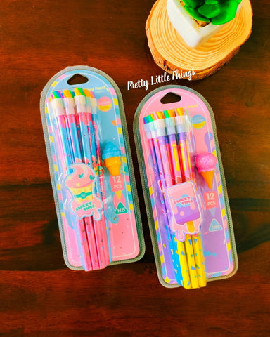 Ice Cream theme Pencil Pack