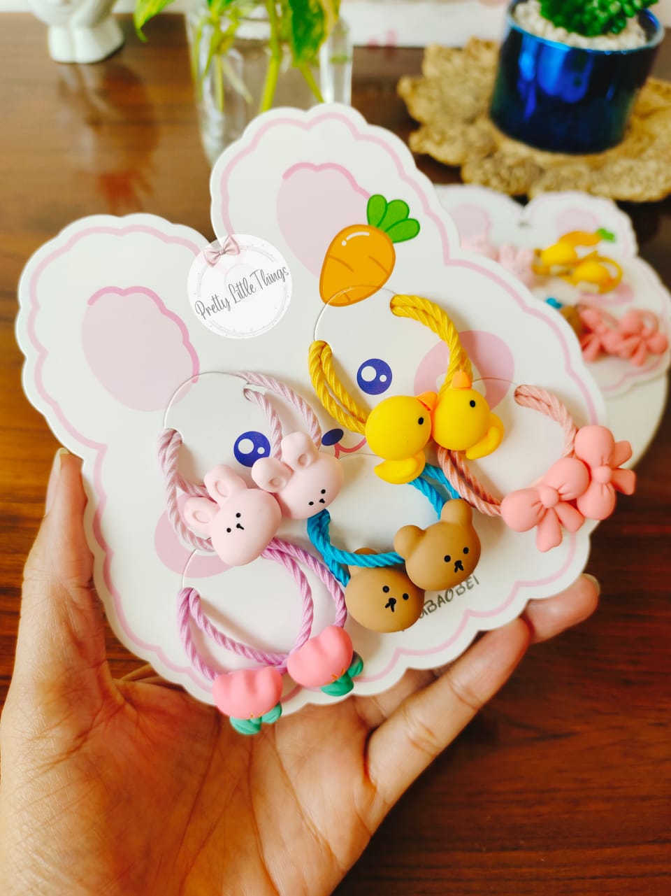 Teddy - Bunny Hair Ties Packs