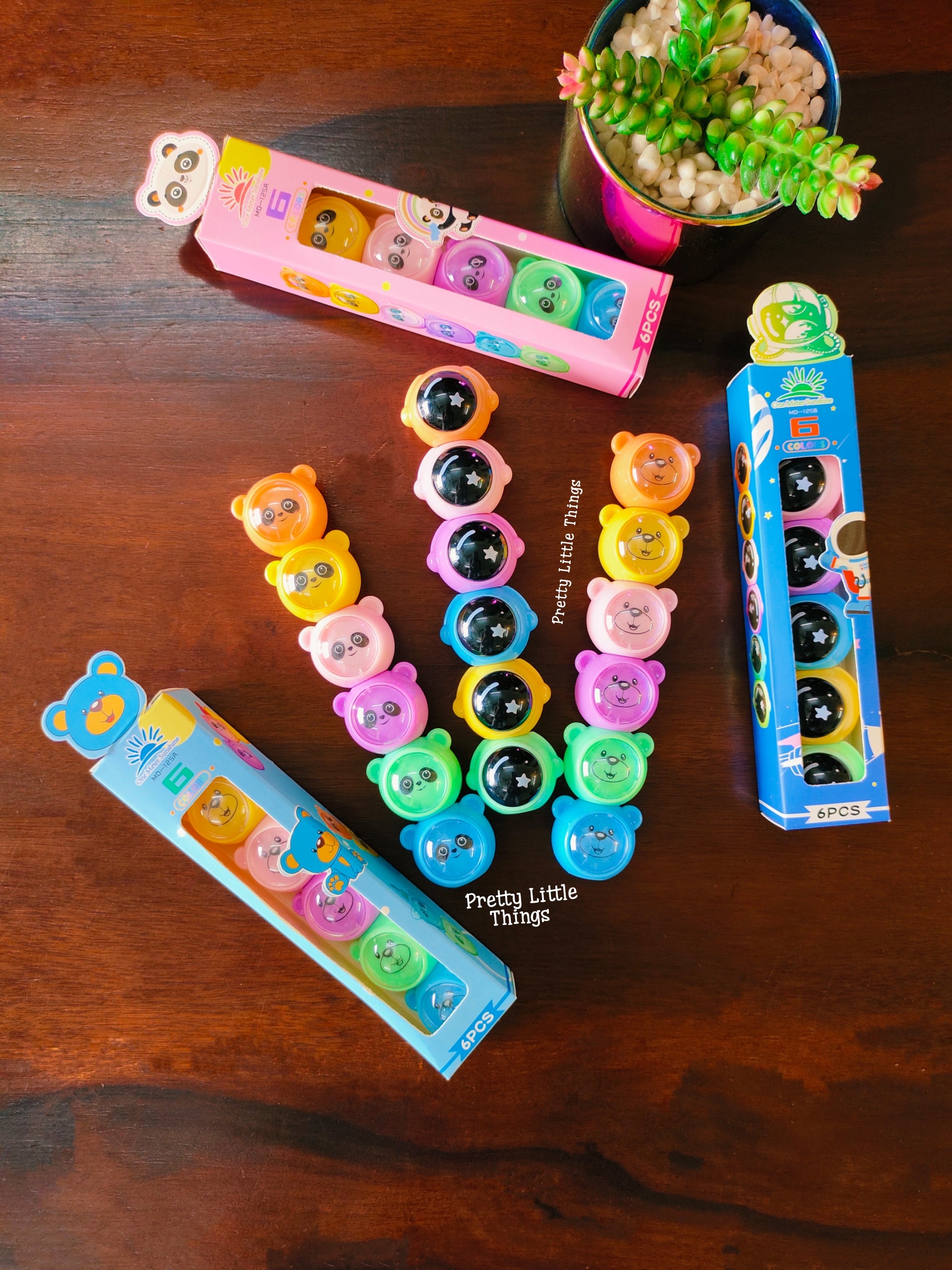 Astronaut / Panda Stackable Highlighters – Pretty Little Things