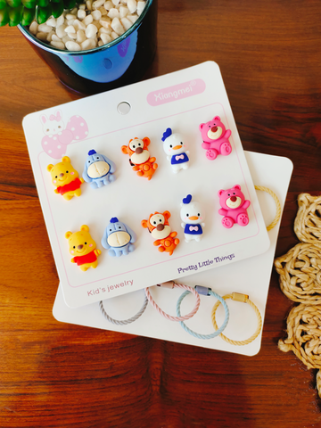 Cartoon Hair Ties