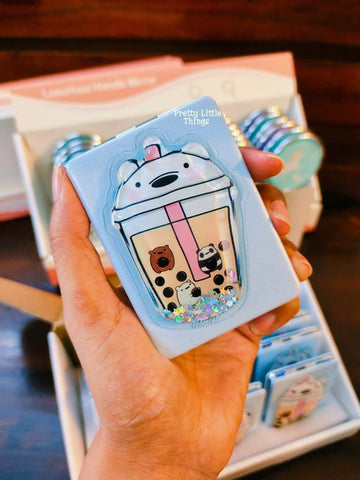 Bear in Soda Pop Pocket Mirror