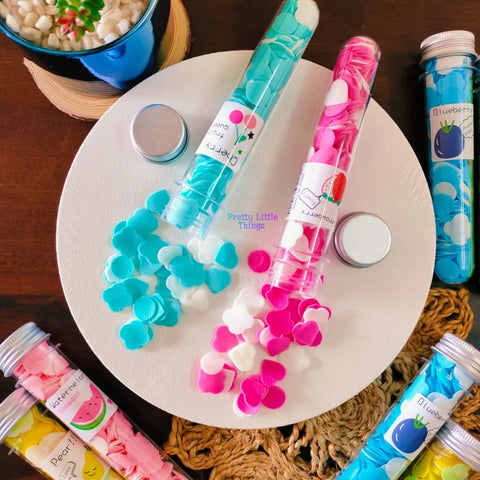 Fruity Paper Soap Tubes